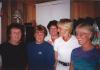 Marilyn & the girls at Spicers cottage Amherst Shore